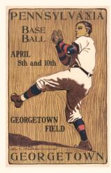 Vintage Journal Georgetown Baseball Poster (ISBN: 9781669529965)