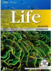 Life Beginner Workbook with Key plus Audio CD - Helen Stephenson (2013)