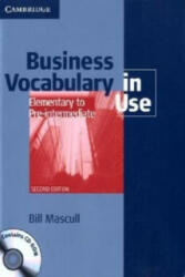 Business Vocabulary in Use (with answers), Elementary to Pre-intermediate, w. CD-ROM - Bill Mascull (2010)
