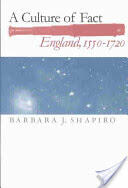 A Culture of Fact: England 1550-1720 (2003)