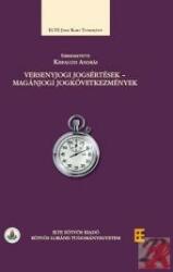 Versenyjogi jogsértések - magánjogi jogkövetkezmények (ISBN: 9789633121429)
