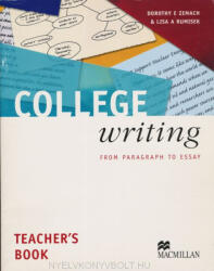 Zemach, Dorothy: College Writing Teacher's Guide (ISBN: 9780333988541)