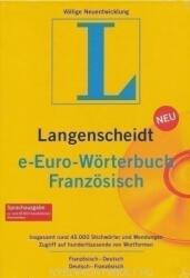 Langenscheidt, Redaktion: Langenscheidt e-Euro-Wörterbuch Französisch (Französisch-Deutsch / Deutsch-Französisch) CD-ROM (ISBN: 9783468909955)