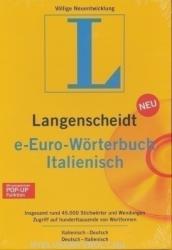 Langenscheidt e-Euro-Wörterbuch Italienisch (Italienisch-Deutsch / Deutsch-Italienisch) CD-ROM (ISBN: 9783468909962)