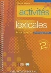Activités lexicales. Volume 2 (ISBN: 9788853600073)