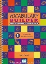Vocabulary Builder 1 - Mark Farrell (ISBN: 9788881485550)