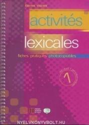 Activites Lexicales - Electre Vincent (ISBN: 9788881488186)