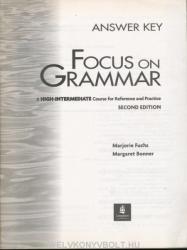 Focus on Grammar Higher-Intermediate Answer Key (ISBN: 9780201670462)