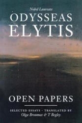 Open Papers - Odysseas Elytes, Odysseus Elytis, Olga Broumas (ISBN: 9781556590702)