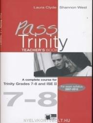 Pass Trinity 7-8 Teacher's Book (ISBN: 9788853007193)