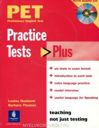 PET Practice Tests Plus no key NE with Audio CD Pack - Louise Hashemi (ISBN: 9781405822879)