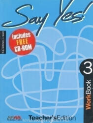Say Yes! 3 Workbook Teacher's Edition (ISBN: 9789603790334)
