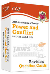 GCSE English: AQA Power & Conflict Poetry Anthology - Revision Question Cards - CGP Books (ISBN: 9781789083699)