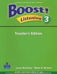 Jason Renshaw: Boost! Listening 3 Teacher's Edition (ISBN: 9789620059155)