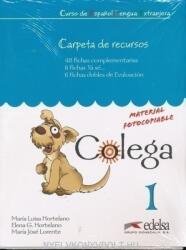 Colega 1 Carpeta de recursos (ISBN: 9788477116523)
