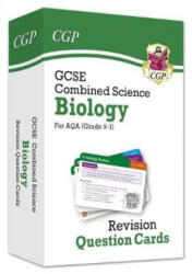 9-1 GCSE Combined Science: Biology AQA Revision Question Cards - CGP Books (ISBN: 9781789080551)