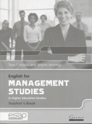 English for Management Studies Teacher's Book - Tony Corballis (ISBN: 9781859644416)