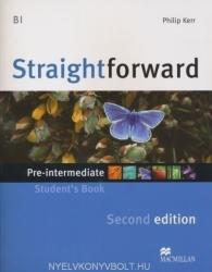 Straightforward Pre-Intermediate Student's Book Second Edition (ISBN: 9780230414006)