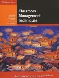 Classroom Management Techniques - Jim Scrivener (ISBN: 9780521741859)