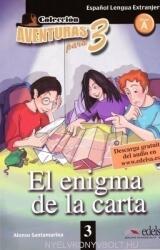 AVENTURA PARA TRES: EL ENIGMA DE LA CARTA NIVELl A1 - SANTAMARINA (ISBN: 9788477117032)