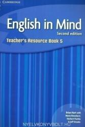 English in Mind Level 5 Teacher's Resource Book - Brian Hart (ISBN: 9780521184588)