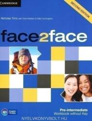 face2face Pre-intermediate, Workbook without Key (ISBN: 9781107603523)