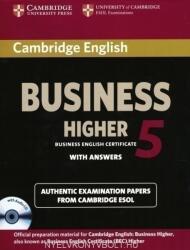 Cambridge: English Business 5 Higher Self-study Pack (ISBN: 9781107669178)