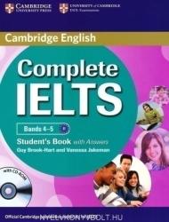 Complete IELTS Bands 4-5 Student's Book with Answers & CD-ROM (ISBN: 9780521179560)