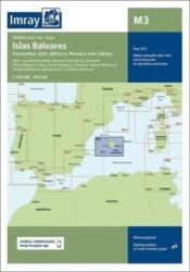 Imray Chart M3 : Islas Baleares tengeri térkép 2023 (ISBN: 9781786794345)