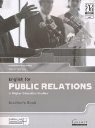 English for Public Relations in Higher Education Studies Teacher's Book B2 TO C2 - Marie McLisky (ISBN: 9781859645338)