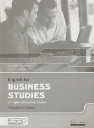 Carolyn Walker, Paul Harvey: English for Business Studies in Higher Education Studies Teacher's Book (ISBN: 9781859649442)