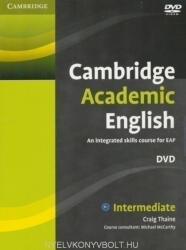 Craig Thaine: Cambridge Academic English - An integrated skills course for EAP - Intermediate DVD (ISBN: 9780521165280)
