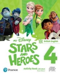My Disney Stars and Heroes 4 Activity Book with eBook BE (ISBN: 9781292417660)