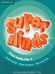Super Minds Level 3, Class Audio CDs - Herbert Puchta, Gunter Gerngross, Peter Lewis-Jones (ISBN: 9780521219730)