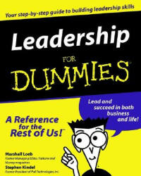 Leadership For Dummies - Marshall Loeb (ISBN: 9780764551765)