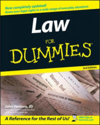 Law For Dummies 2e - John Ventura (ISBN: 9780764558306)