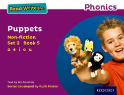 Read Write Inc. Phonics: Purple Set 2 Non-fiction 5 Puppets - Gill Munton (ISBN: 9780198373537)