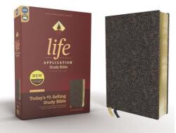 Niv, Life Application Study Bible, Third Edition, Bonded Leather, Navy, Red Letter Edition - Zondervan (ISBN: 9780310452812)