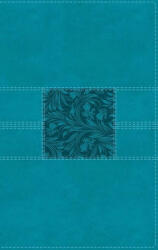 NASB, Thinline Bible, Leathersoft, Teal, Red Letter, 2020 Text, Comfort Print - Zondervan (ISBN: 9780310455622)