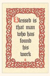 Vintage Journal Blessed is Man who Works (ISBN: 9781669513117)