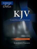 Reference Bible-KJV-Cameo (ISBN: 9780521146128)