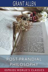 Post-Prandial Philosophy (ISBN: 9781034774723)