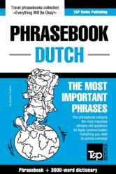 English-Dutch phrasebook and 3000-word topical vocabulary - Andrey Taranov (ISBN: 9781784924607)