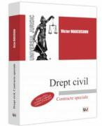 Drept civil. Contracte speciale, editia a 3-a, revazuta si adaugita - Victor Marcusohn (ISBN: 9786063913730)