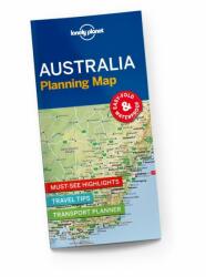 Ausztrália - Lonely Planet - útvonaltervező autóstérkép (ISBN: 9781786579089)
