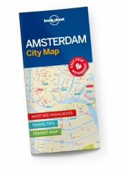 Amszterdam - Lonely Planet - laminált várostérkép (ISBN: 9781786574091)