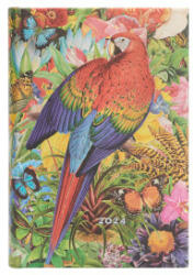 Tropical Garden (Nature Montages) Mini 12-month Day-at-a-Time Dayplanner 2024 - Paperblanks (2023)