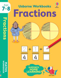 Usborne Workbooks Fractions Age 7 to 8 (ISBN: 9781474994491)