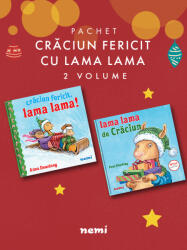 Pachet Crăciun fericit cu Lama Lama 2 vol (2023)