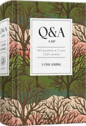Q A a Day Woodland: 5-Year Journal (ISBN: 9780593582251)